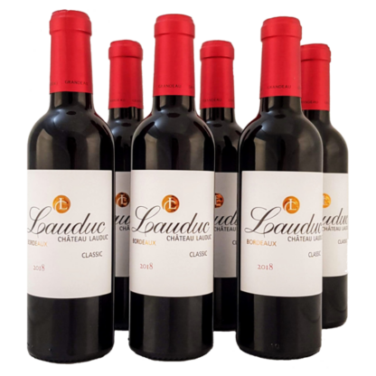 Chateau Lauduc Bordeaux 2017 (halve flesjes) rouge