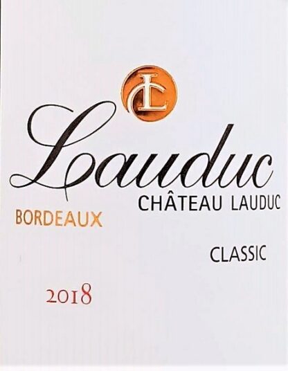 Bordeaux 2018 rood Chateau Lauduc Classic