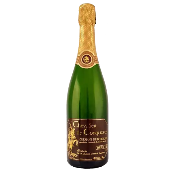 Crémant de Bordeaux BRUT Blanc Chevalier de Conqueste