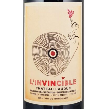 L'Invincible 2020 zonder sulfiet Bordeaux rouge
