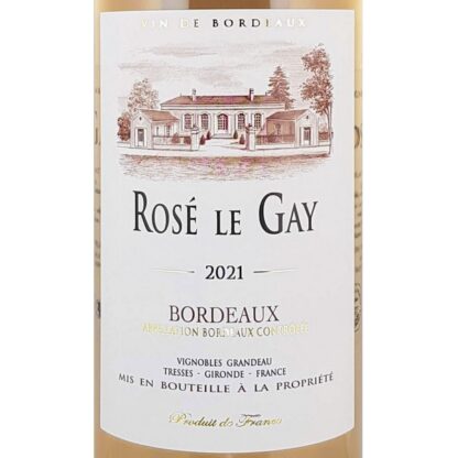 Le Gay Bordeaux Rosé 2021