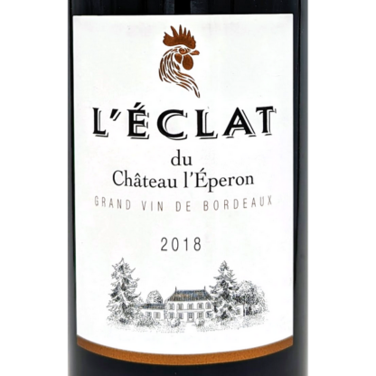 Chateau L'Eclat 2018 van chateau L'Eperon Bordeaux Supérieur