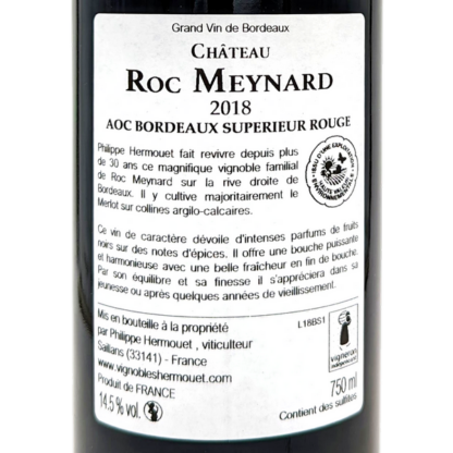 Roc Meynard Bordeaux Supérieur 2018
