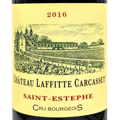 Chateau Laffitte Carcasset 2016 St Estèphe